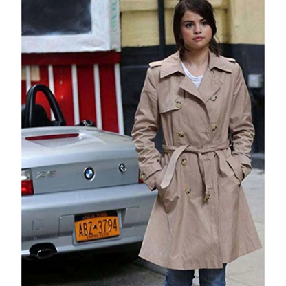 A Rainy Day In New York Selena Gomez Coat