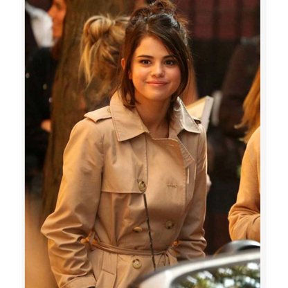 A Rainy Day In New York Selena Gomez Coat