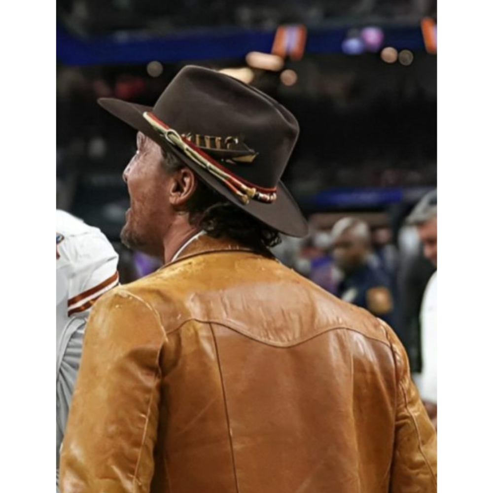 Matthew McConaughey Leather Coat Jacket