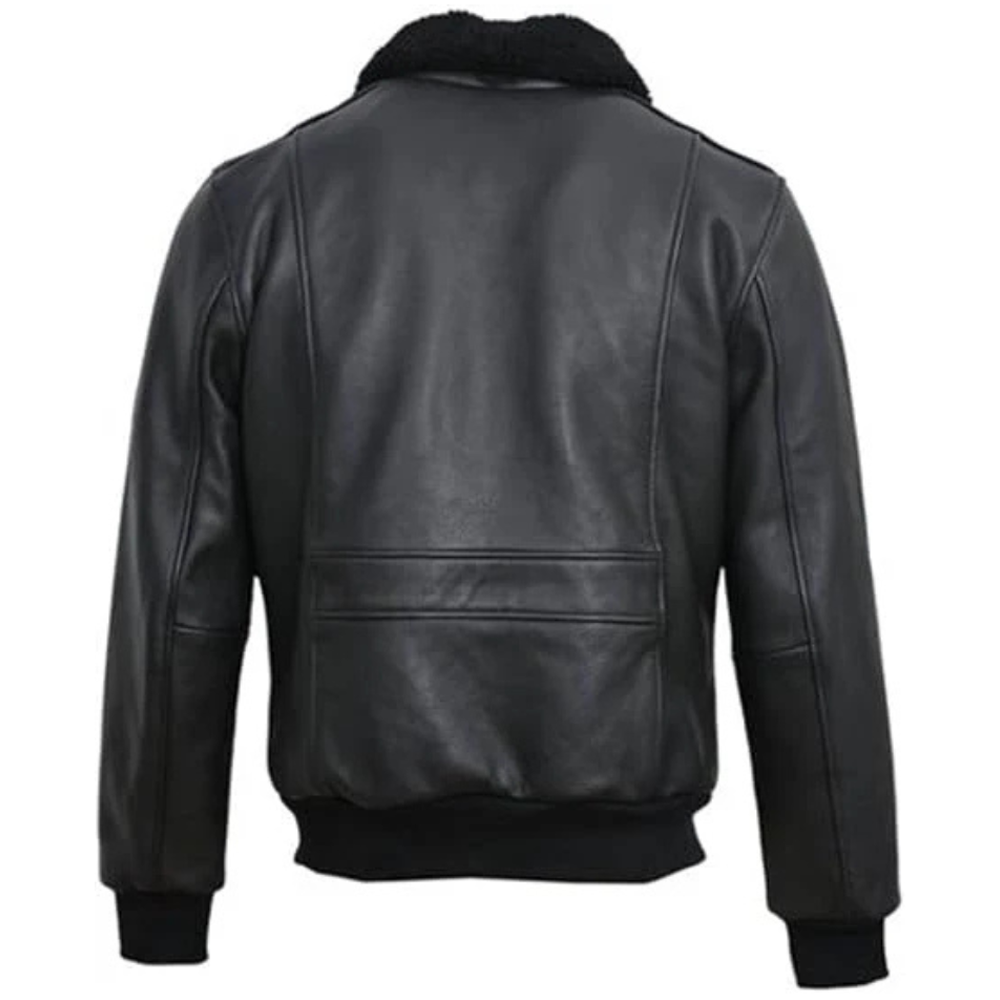 Black Sentinel Faux Shearling Jacket