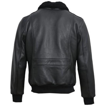 Black Sentinel Faux Shearling Jacket