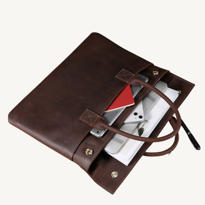 Brown Heritage Laptop Bag