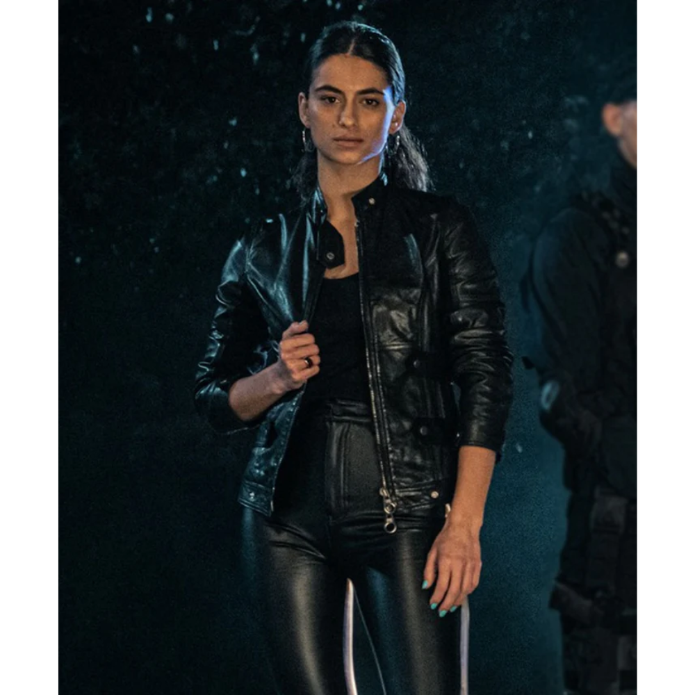 Berlin S01 Cameron Black Leather Jacket