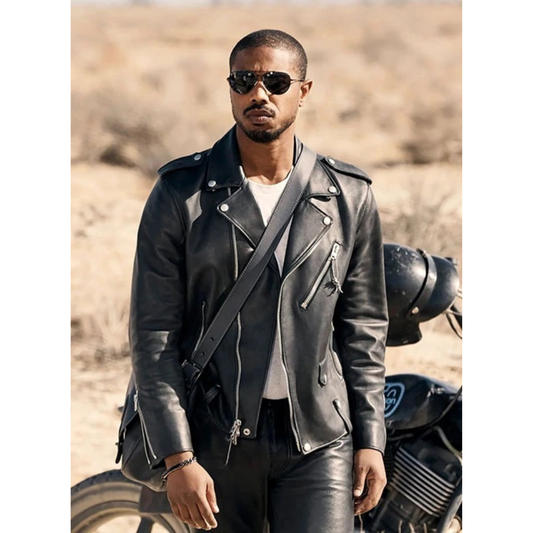 Michael B. Jordan Leather Jacket