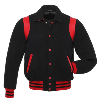 Scarlet Edge Black Varsity