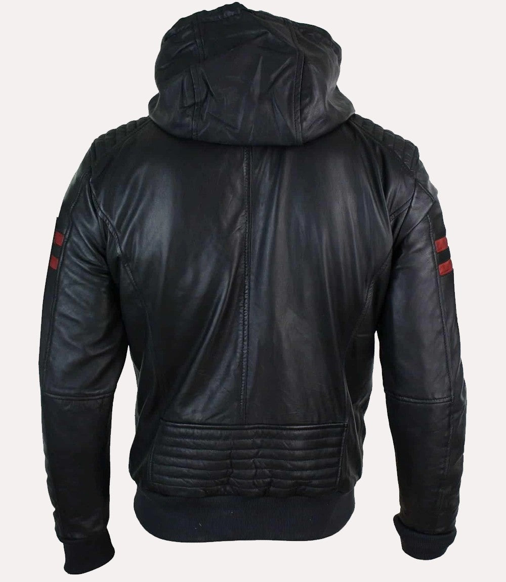 Black Dagger Hooded Jacket