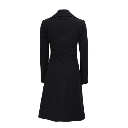 Black Double-Breasted Heritage Coat