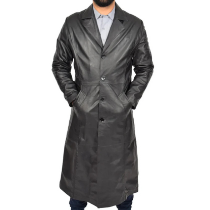 Black Equinox Trench Coat