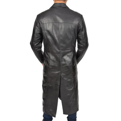 Black Equinox Trench Coat