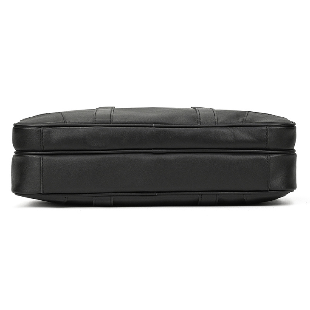 Black Leather Executive Briefcase