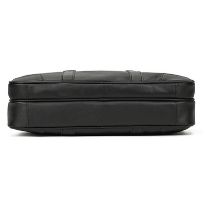 Black Leather Executive Briefcase