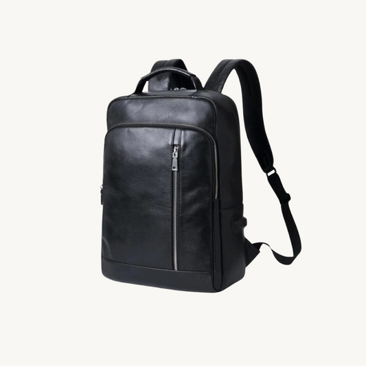 Black Prodigy Leather Backpack