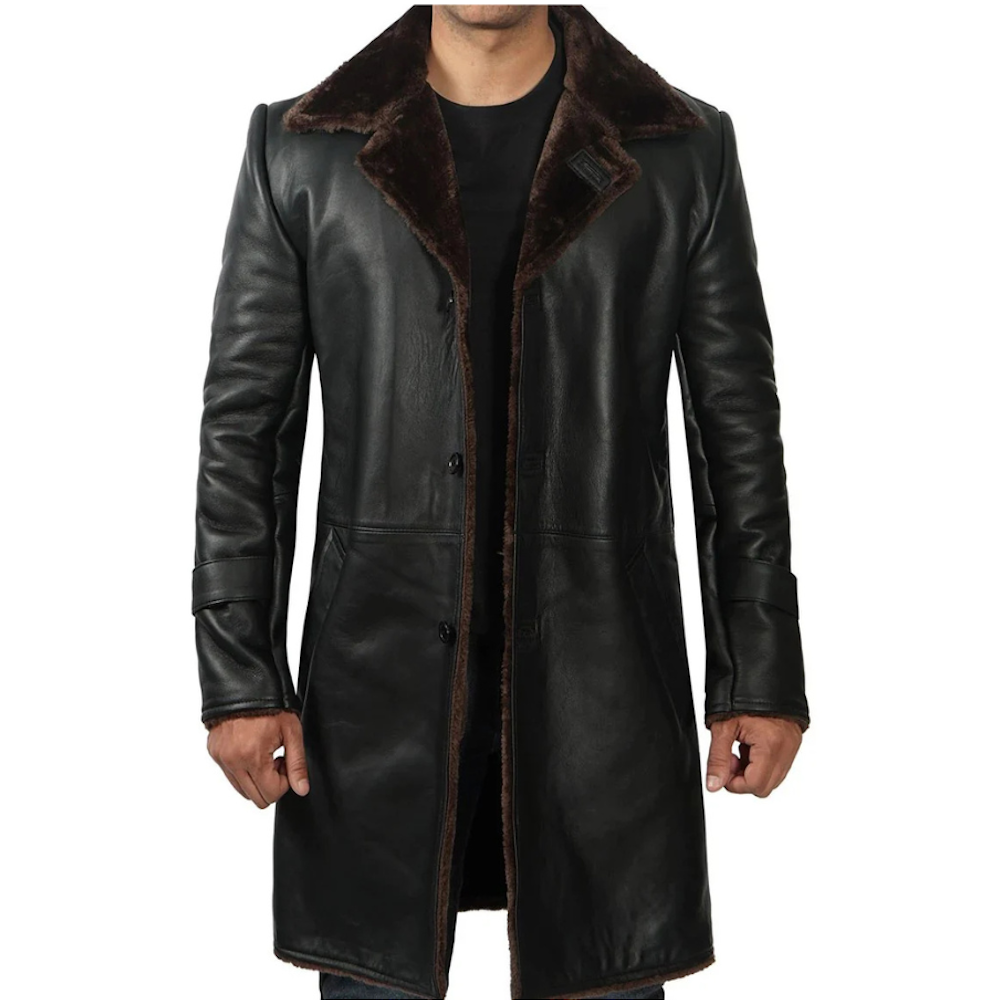 Black Prowler Faux Shearling Jacket