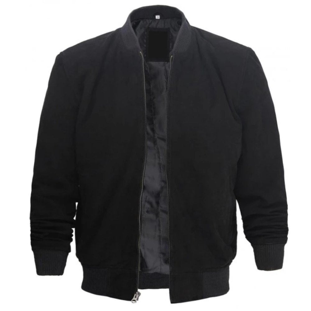 Black Raven's Wing Suede Jacket