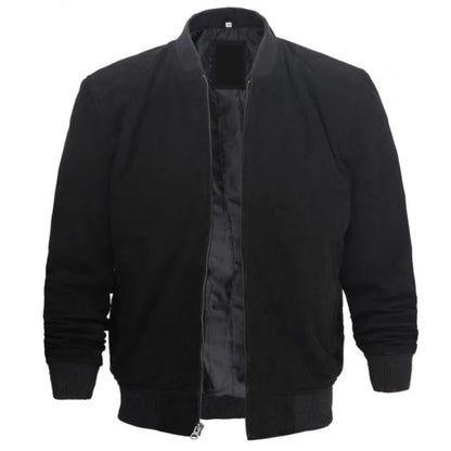 Black Raven's Wing Suede Jacket