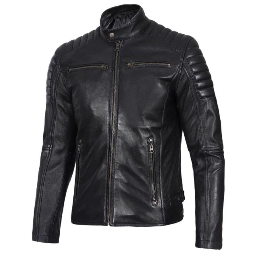 Black Reaper Biker Jacket