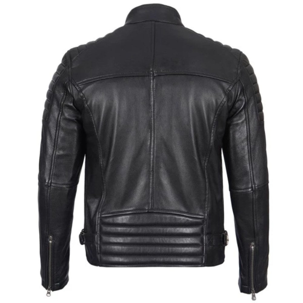 Black Reaper Biker Jacket