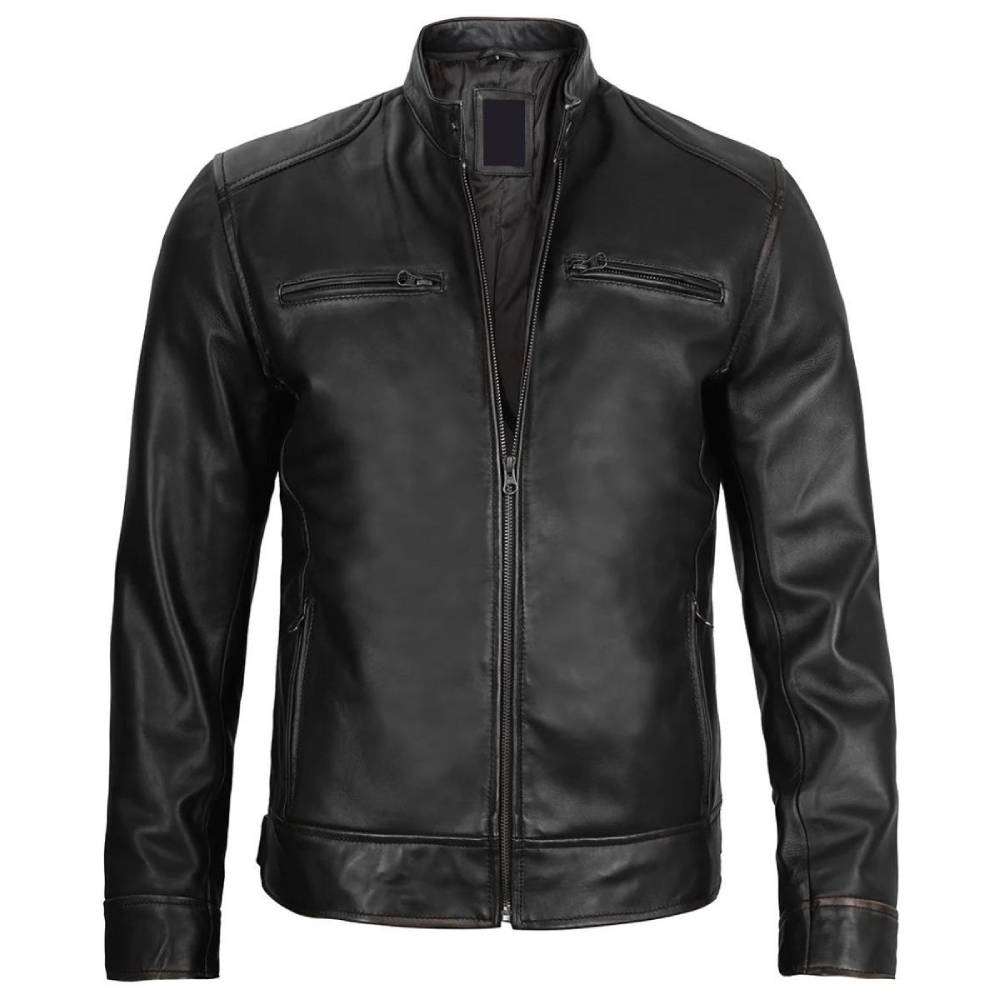 Black Stealth Racer Jacket
