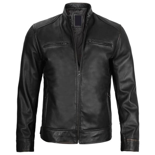 Black Stealth Racer Jacket