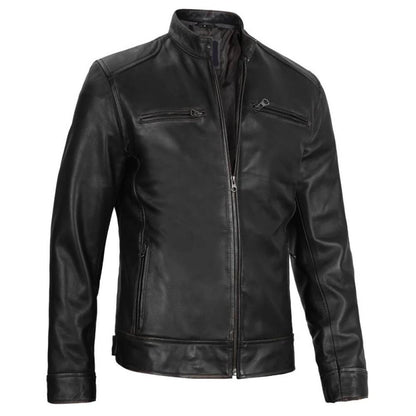 Black Stealth Racer Jacket