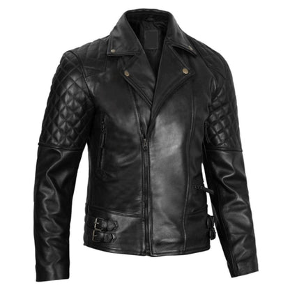 Black Vigilante Racer Jacket