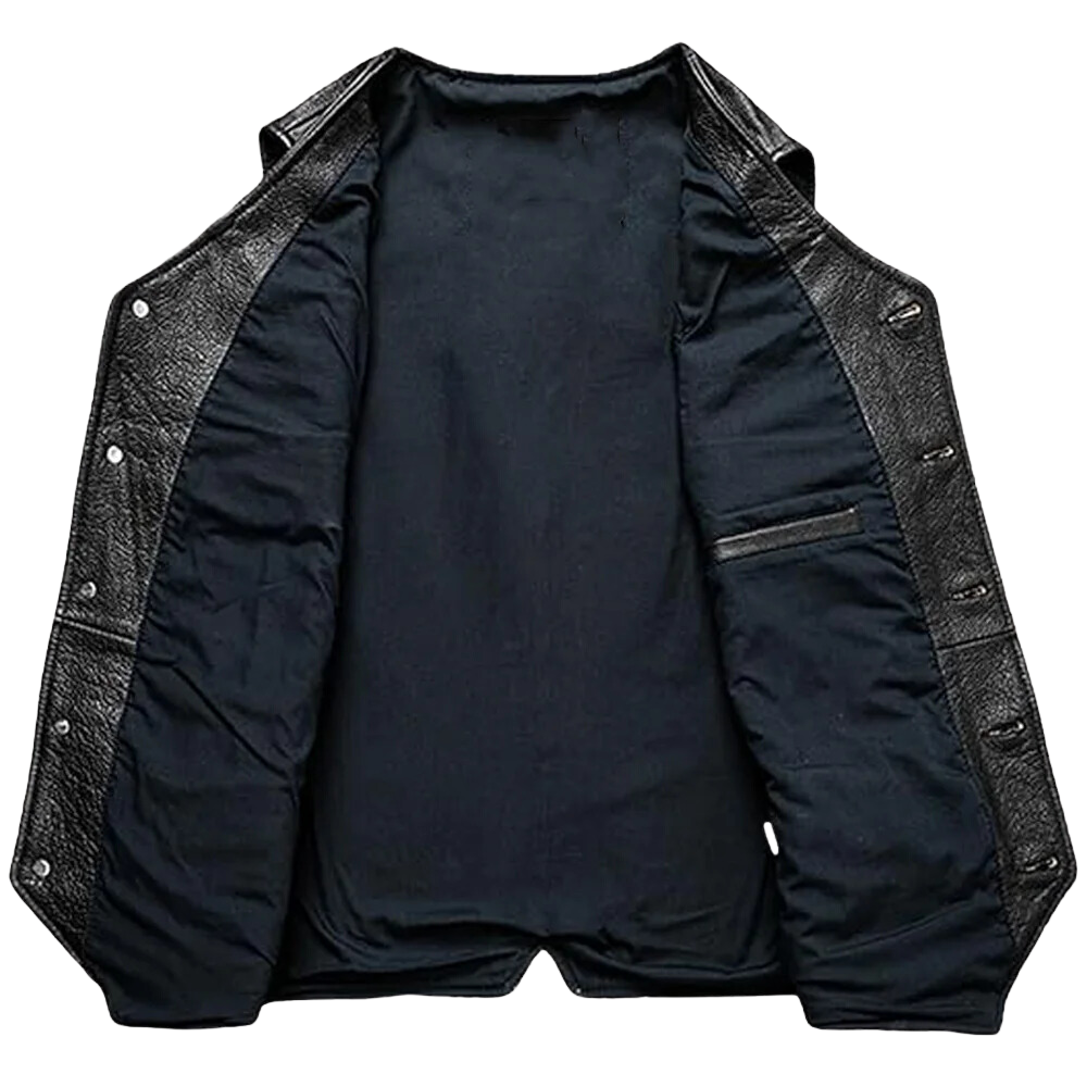 Black Vintage Vest