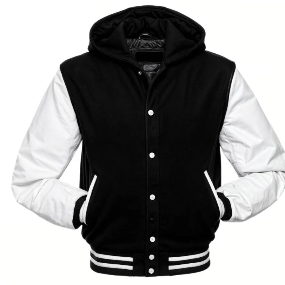 Bold Black & White Varsity