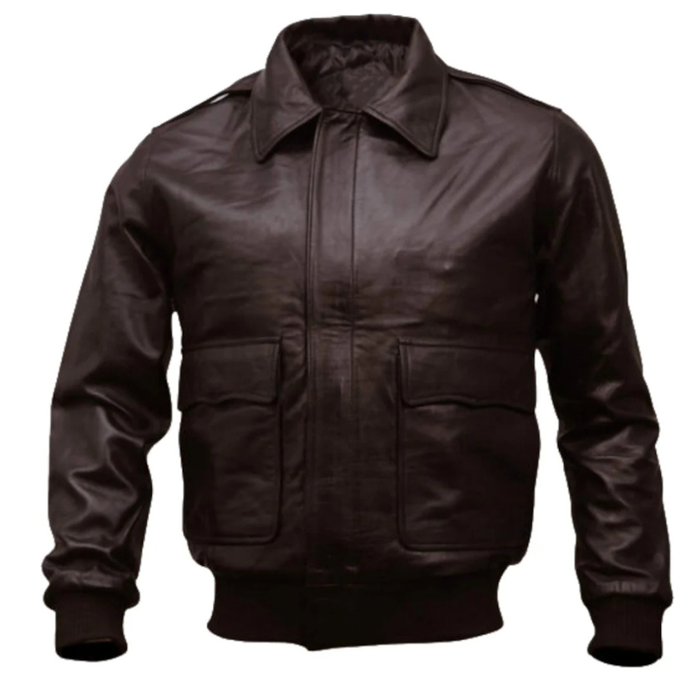 Brown Battalion Bomber Jacket