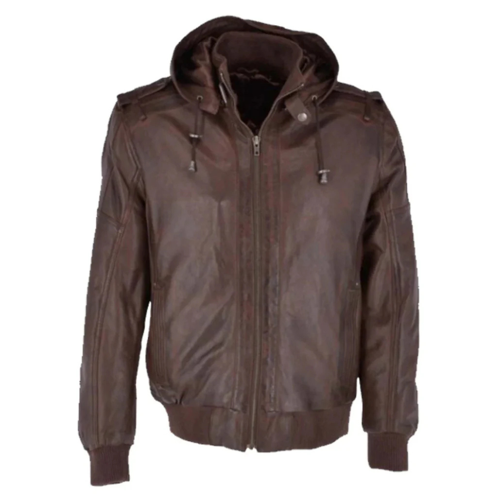 Brown Bear Hooded Jacket