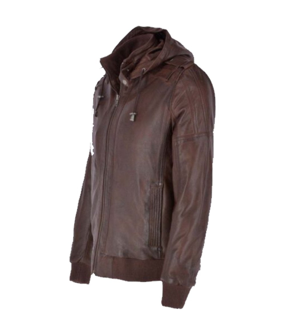 Brown Bear Hooded Jacket