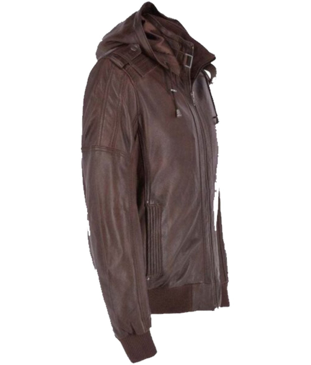 Brown Bear Hooded Jacket