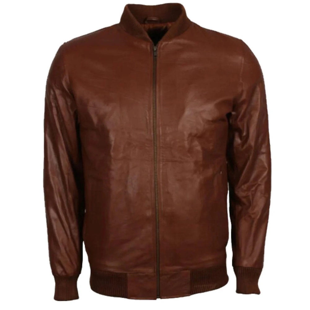 Brown Bronco Blaze - Bomber Jacket