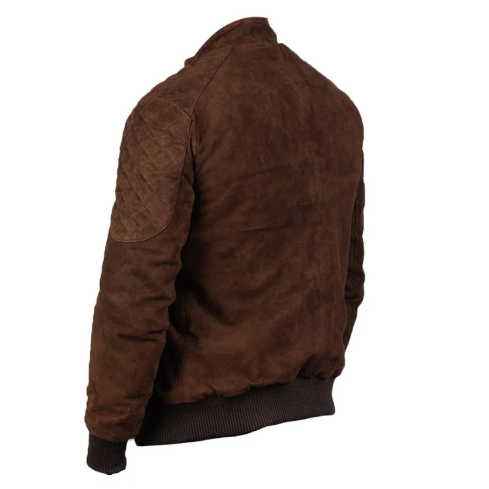 Brown Bronco Suede Jacket