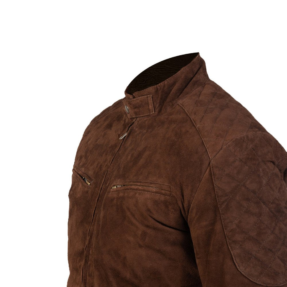 Brown Bronco Suede Jacket