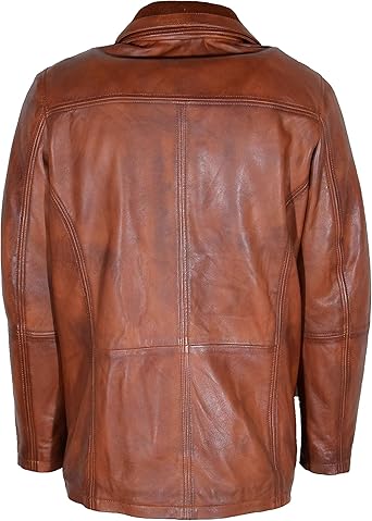 Brown Cognac Chariot Trench Coat