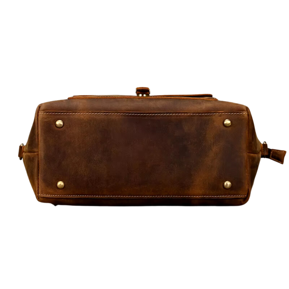 Brown Juggernaut Vintage Tote