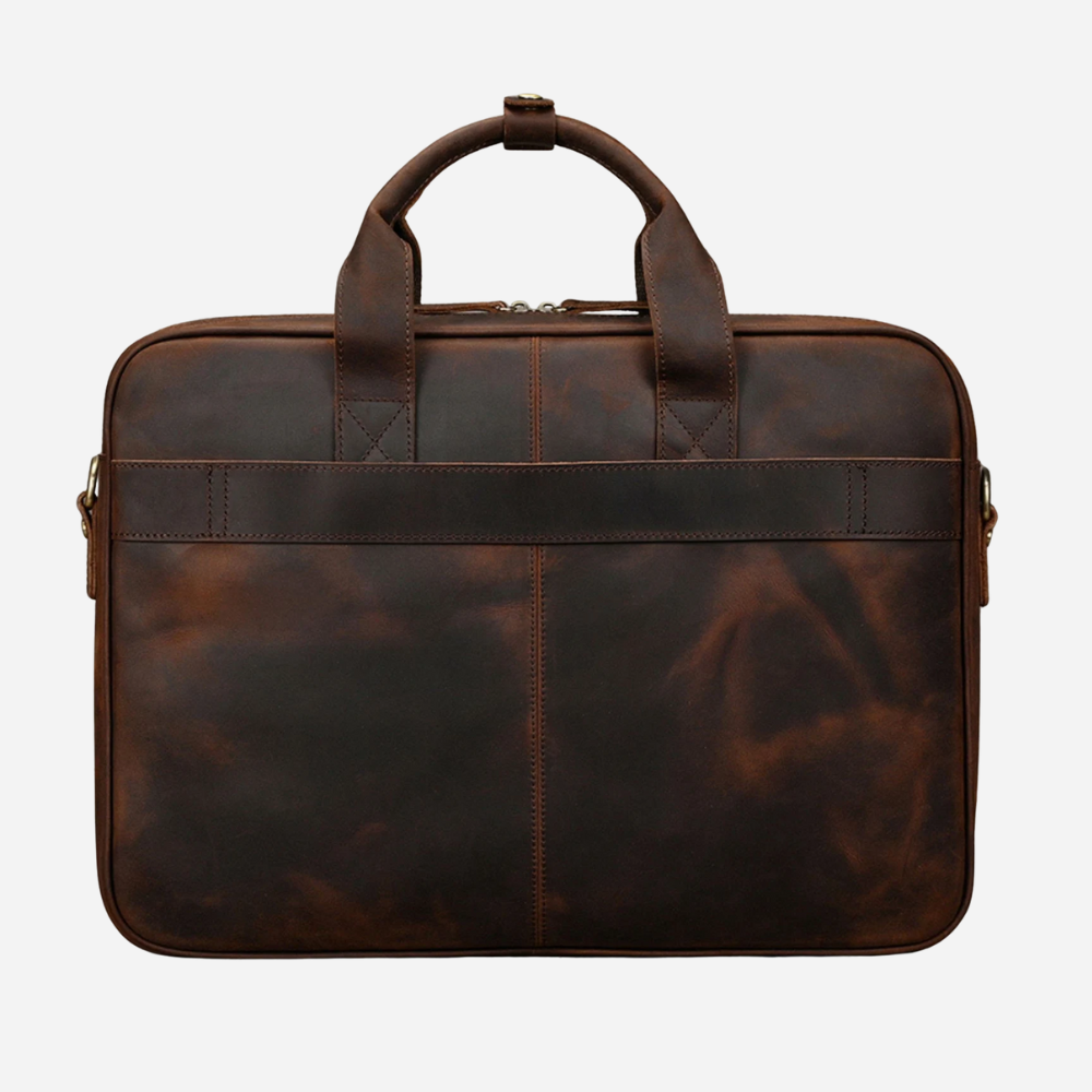 Brown Leather Executive Briefcase