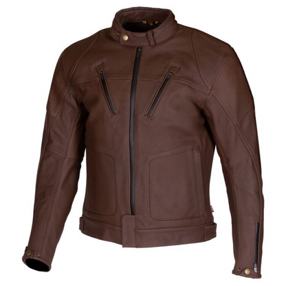 Brown Maverick Motorcycle Jacket