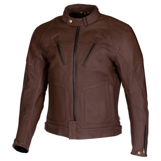 Brown Maverick Motorcycle Jacket