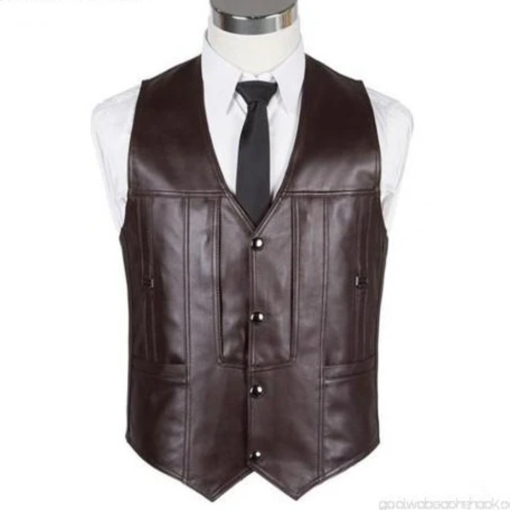 Brown-Monarch-Waistcoat-Vest