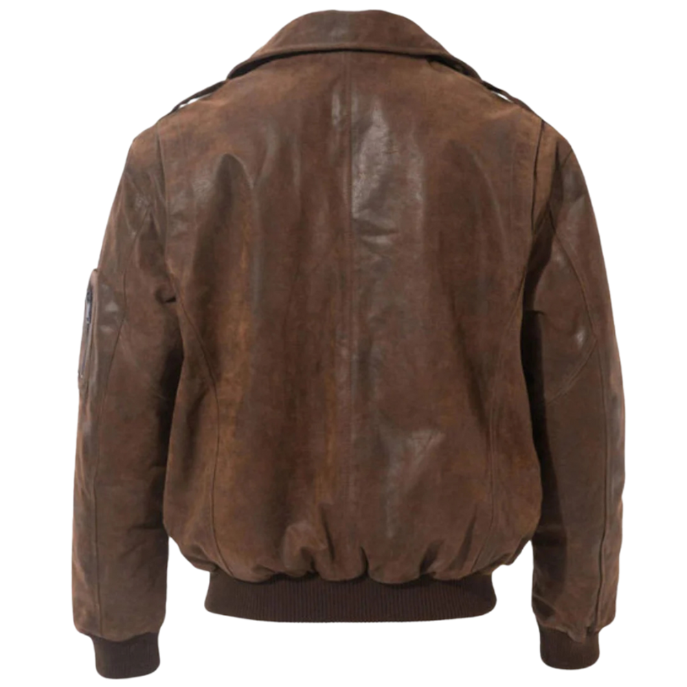 Brown Nomad Bomber Jacket