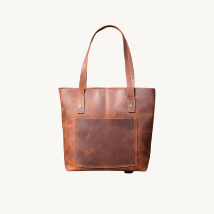 Brown Oakridge Tote Bag