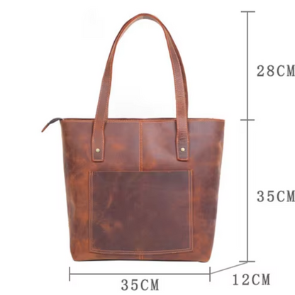 Brown Oakridge Tote Bag