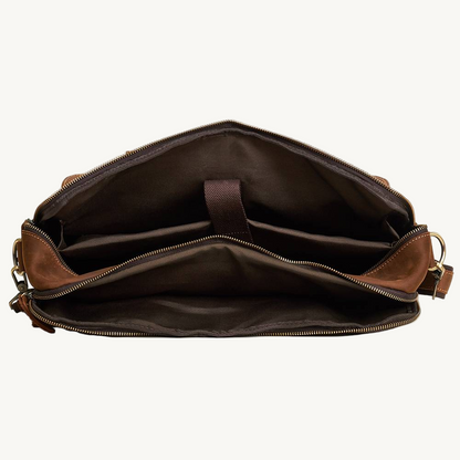 Brown Posh Leather Briefcase