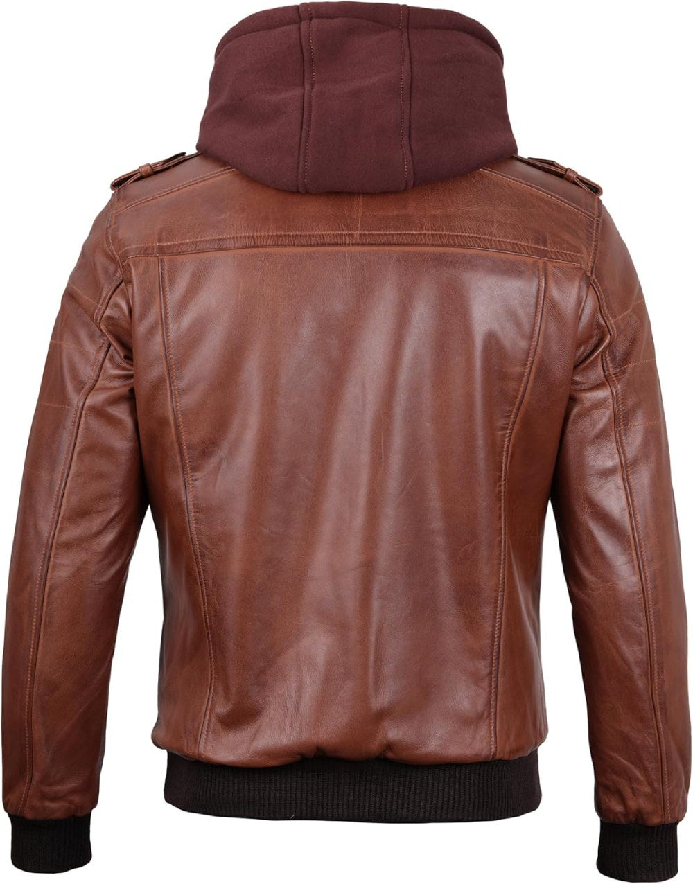 Brown Prowler Hooded Jacket