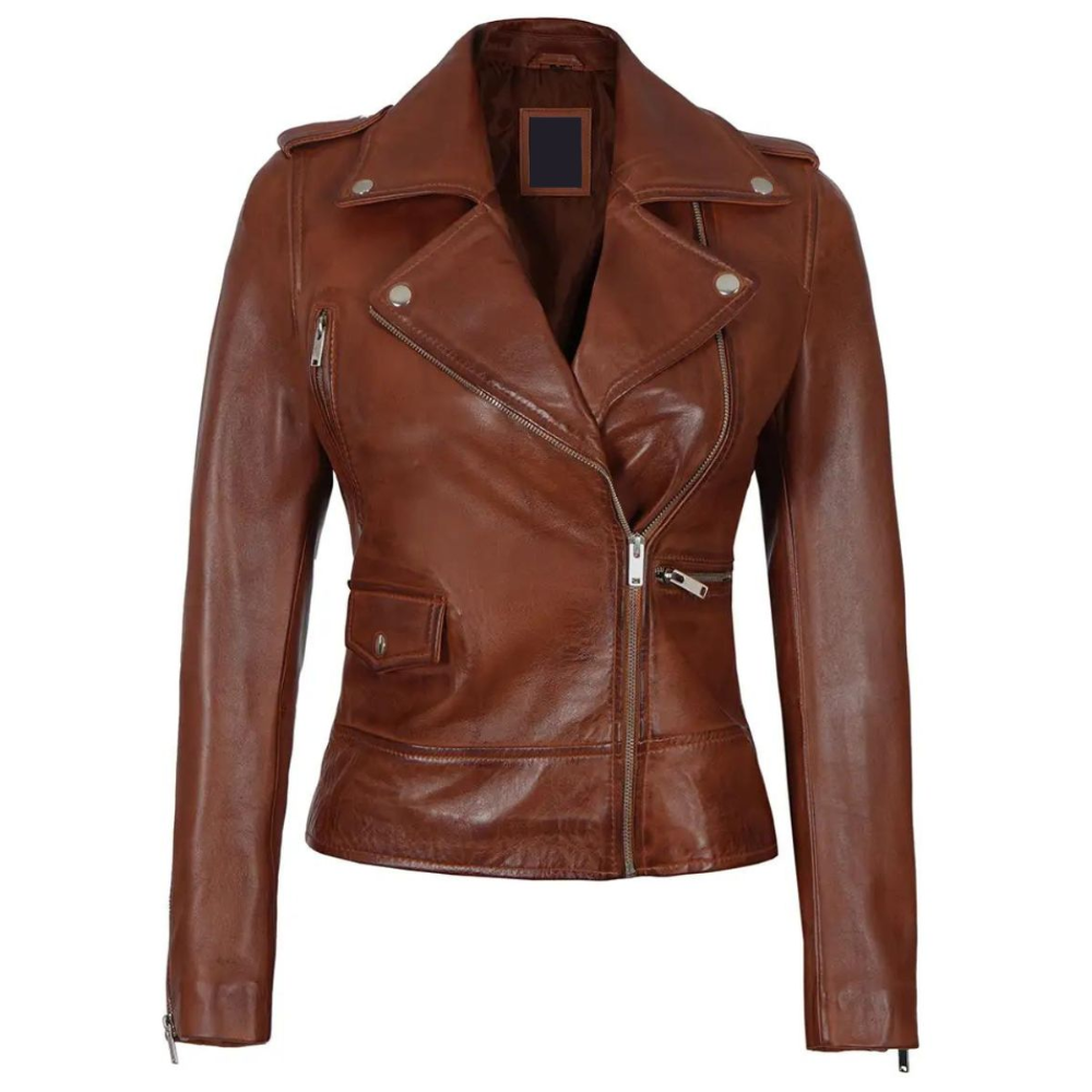 Brown Steel Racer Jacket