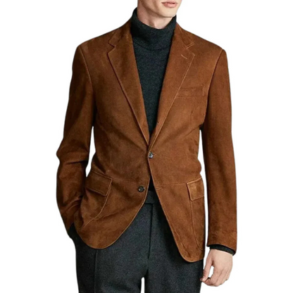 Brown Suede Meridian Blazer