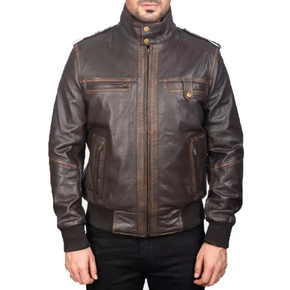 Brown Vintage Voyager Jacket