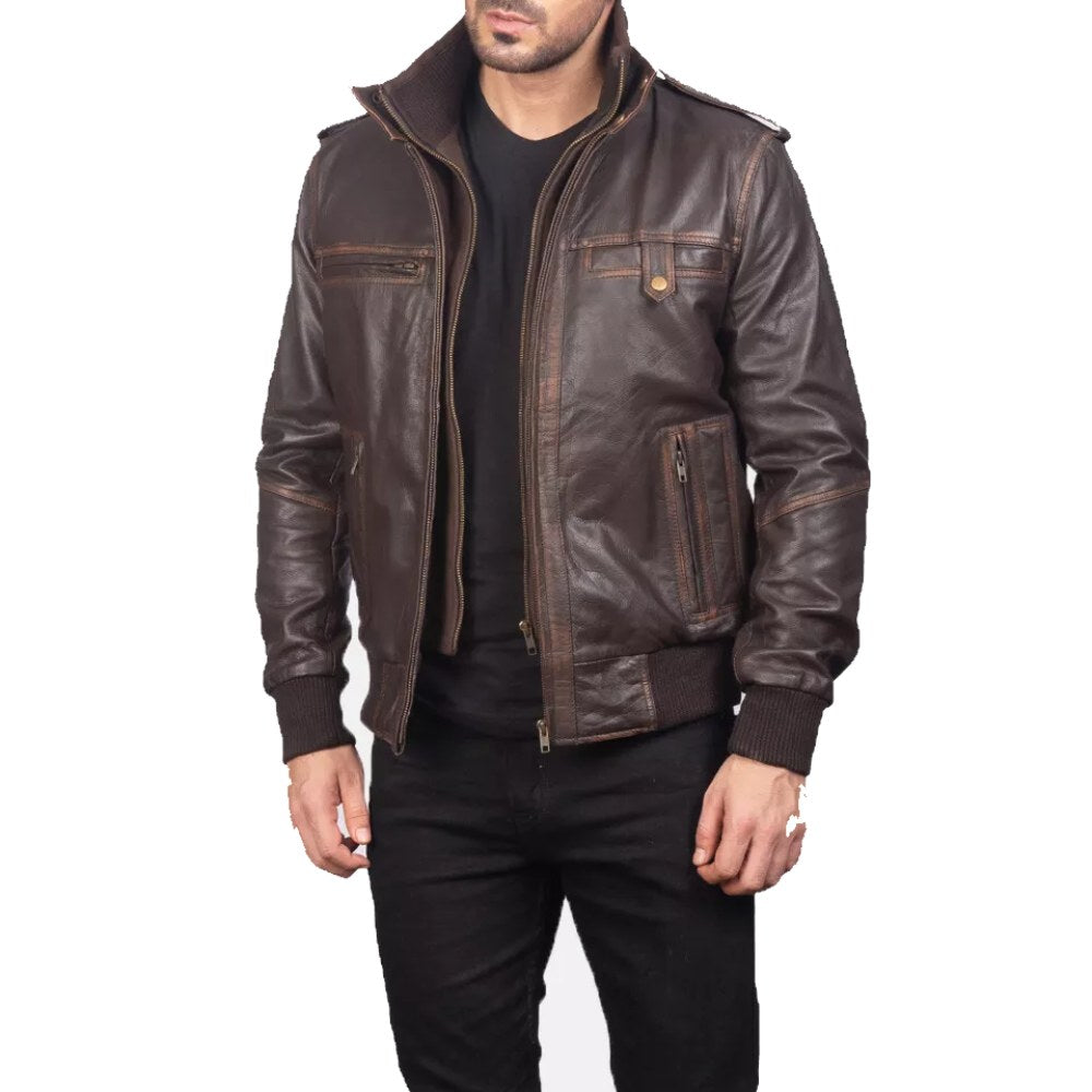 Brown Vintage Voyager Jacket