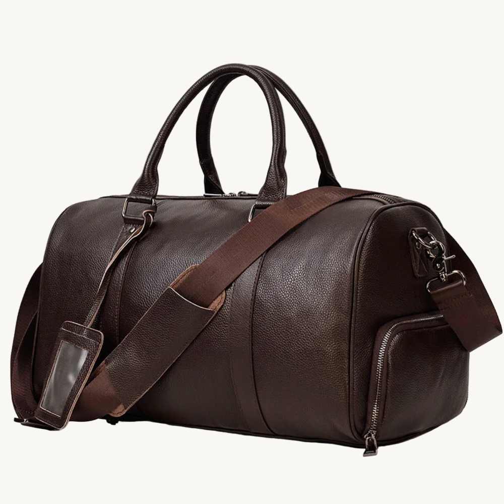 Brown Weekender Bag